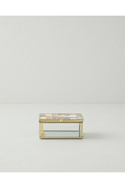 English Home Poppy Decorative Box 11X8X5 cm Gold