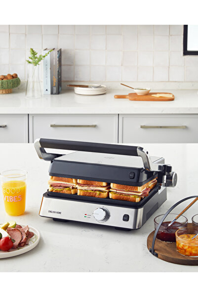 English Home TMK 5030 Izgara ve Tost Makinesi Inox
