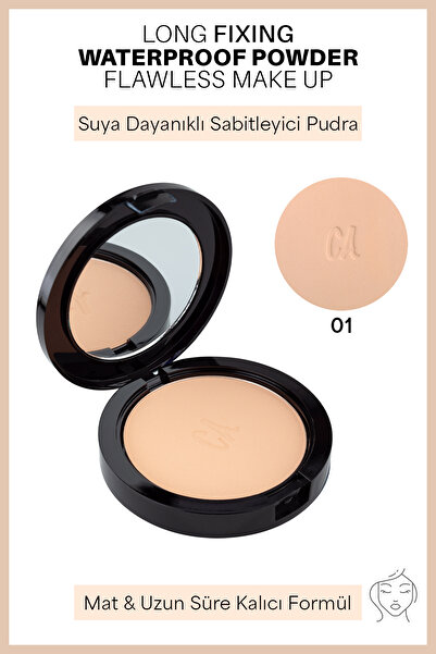 Catherine Arley Suya Dayanıklı Pudra - Long Fixing Waterproof Powder Flawless...