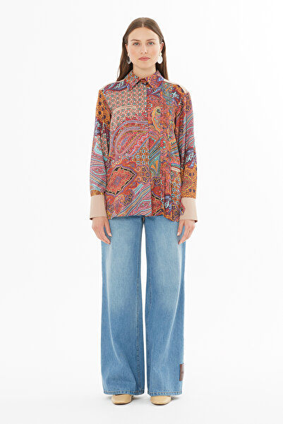 GİZİA Rahat Kesim Boğazlı Kaşmir Kazak