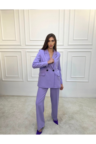 ossons Set pantaloni și jachete Palazzo - Rochie ediție specială