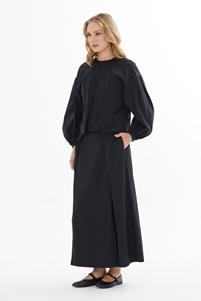 GİZİA Arka Fermuarlı Kısa Blazer Bluz