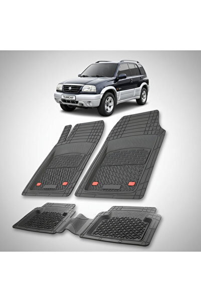 TEAMCAR Covorașe auto compatibile Suzuki Grand Vitara 1 SUV 1998-2005 |   Negru