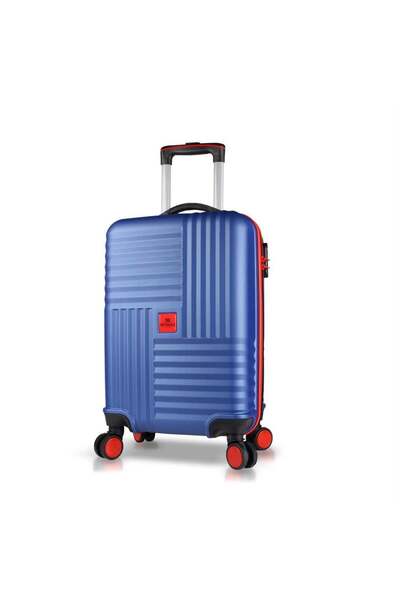 My Valice Puzzle Abs Küçük Kabin Boy Lacivert Valiz