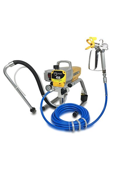 Titech Airless T-450 1200W Elektrikli Airless Boya Makinası (Kartsız) Sarı