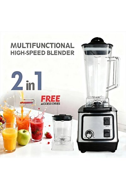 Primo Plus Golden Creat 2-in-1 Multi-Purpose Juicer & Blender–Powerful 8500W ...