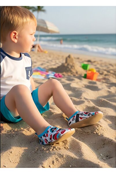 Bermody أحذية أكوا ستيب للأطفال المقاومة للانزلاق لحمام السباحة / أحذية البحر