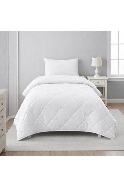 MUK's White Micro Silicone Mattress Mattress Topper Single Size