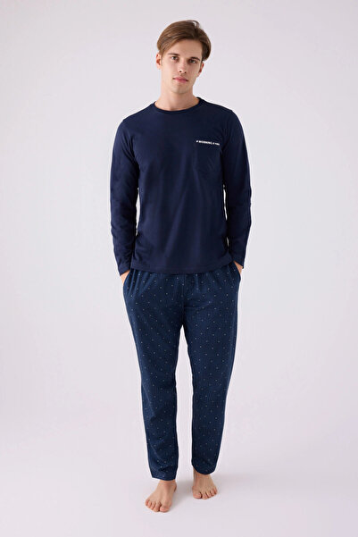 Arnetta Men's Double Set - Dark Blue