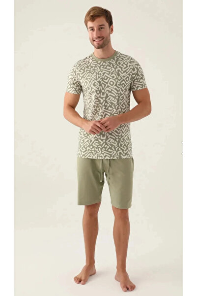 Arnetta Father son bermyuda set - cream