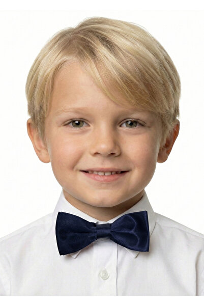 Doctor junior Geanta de culoare albastru bleumarin cu papion pentru baiat