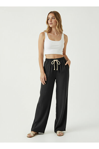 MODENZO Women's Muslin Palazzo New Season Breathable Fabric