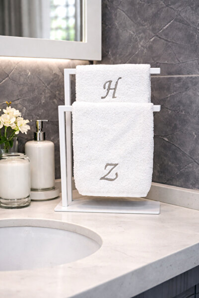 DECOLİN Dekoratif Metal Havluluk Lavabo Üstü El Havluluğu