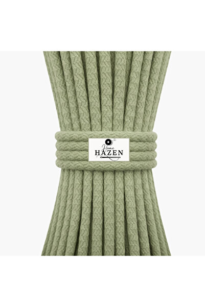 Hazen Home حبل قطني 6-7 مم - 2 كجم (90-100 متر) - حبل لصنع السلال والحقائب وا...
