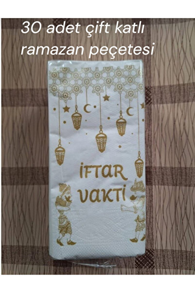 YAKUT ÇİFT KATLI KONUŞAN İFTAR VAKTİ YAZILI RAMAZAN PEÇETESİ