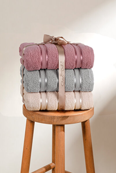 Coton Delux Set de prosoape Pera, 3 piese, bumbac 100% |   Prosop de mână, de...