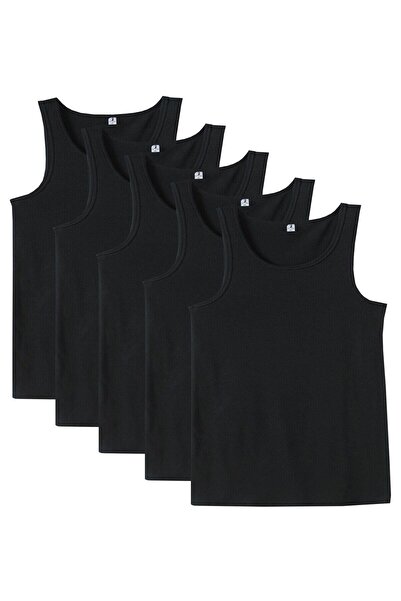 marufshop Bumbac clasic supradimensionat pentru bărbați, mărime mare, 5 bucăț...