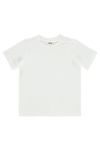 Civil Baby Kız Bebek Tişört 6-18 Ay - Ekru18-24 Ay