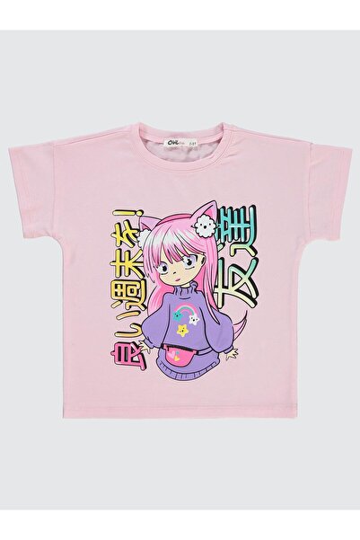 Civil Girls Κοριτσίστικο T-shirt 2-5 Years Rose Pink