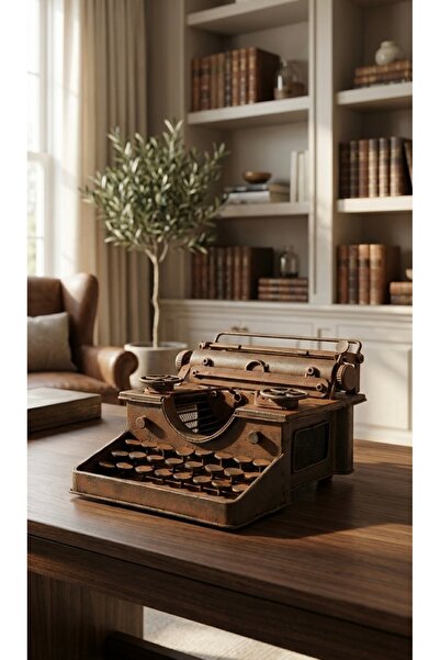 Pat Aksesuar Eskitme Nostajik Daktilo