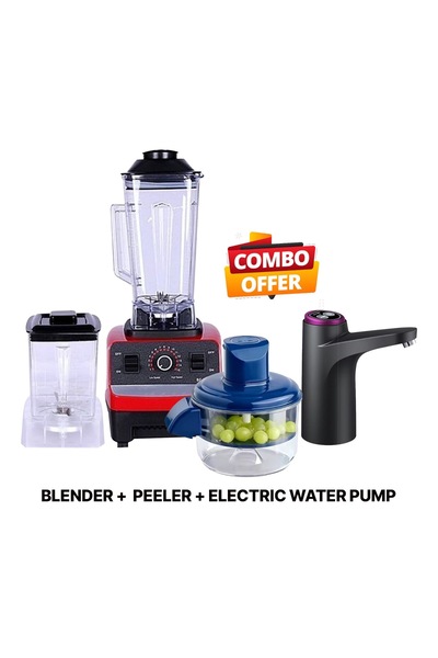 Generic 3in1 Kitchen Set 2in1 Blender(1.5L) + Vegetable Peeler+Water Dispenser