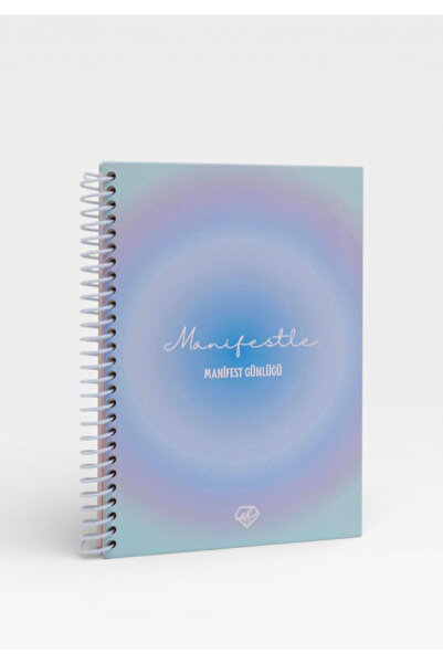 GİFTORİA Manifestle Manifest Günlüğü Ajanda Mavi