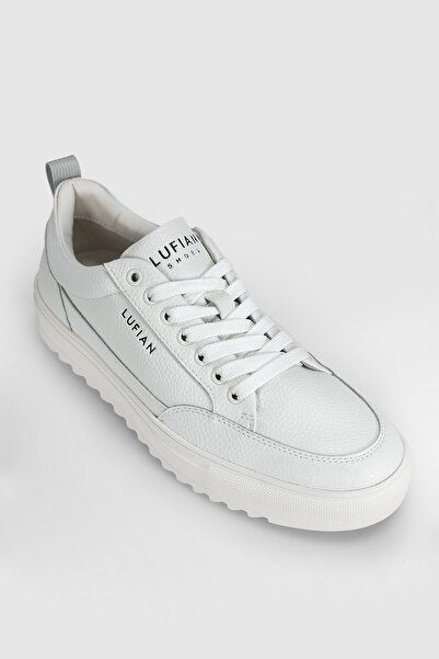 Lufian 112230228 Філіп Снікер Чоловічі шкіряні черевики БІЛІ