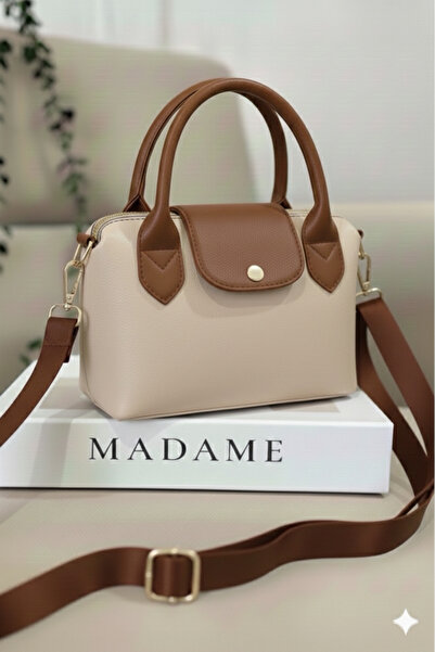 Madame Min Deri Kadın Çapraz Askılı Çanta 24x15 CM