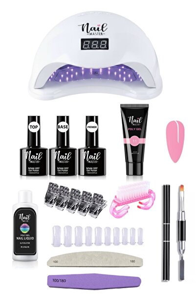 Nail Master Poly Jel Set Tırnak Seti Polijel Poly Gel 15ml