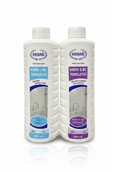 Ersağ BANYO-WC TEMİZLEYİCİ 1000 ML ( & BAHAR KOKULU) PAKETİ