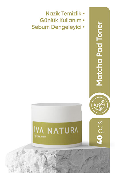 Iva Natura Matcha Ped Toner Nazik Arındırma & Dengeleyici Bakım Günlük Kullan...