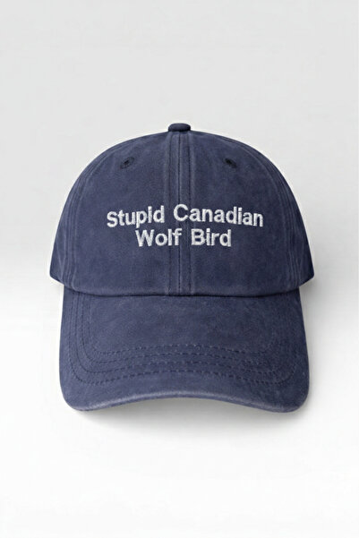 Stayberry Store Heated Rivalry Stupid Canadian Wolf Bird Lacivert Şapka
