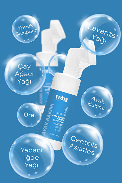 TTO Ayak Bakım Şampuanı Köpük Formlu 150 ml X Aplikatörlü