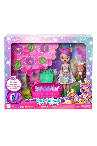 mattel Enchantimals Bestie Reveal Yakın Arkadaş Bebekler Hlk83-hlk84