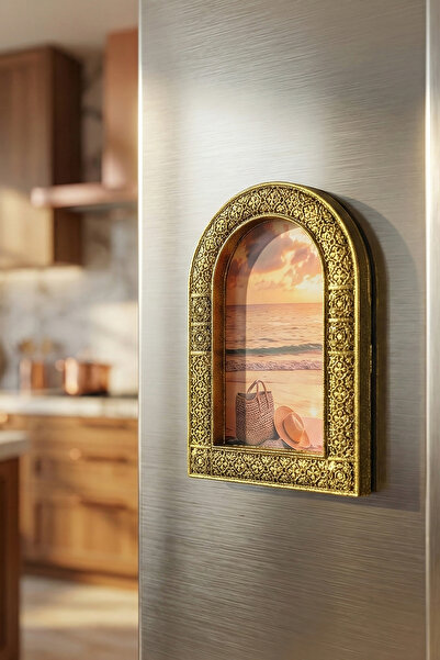 ZAP AKSESUAR Magnet Çerçeve, Boyutlu Gothic Tarz Minyatür Çerçeve Magnet