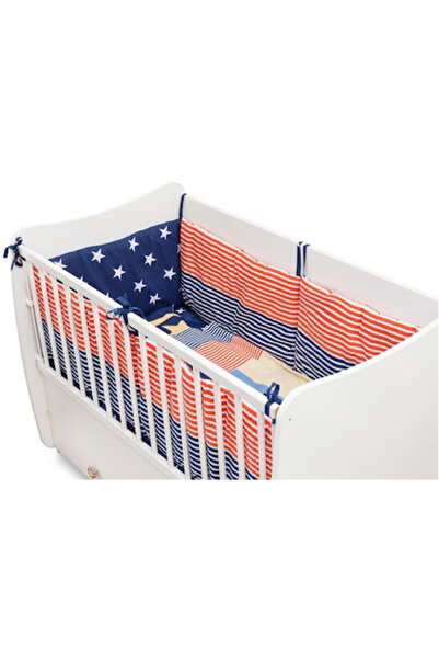 U-Grow Set de lenjerie de pat cu imprimeu de stele