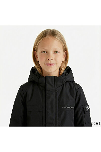 Calvin Klein Back To School Çocuk Siyah Mont