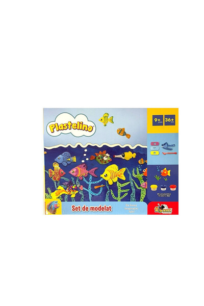 Noriel Set de modelare Plastelino, 9+ piese, multicolor