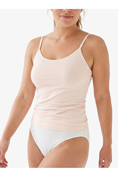 Blackspade Kadın İnce Askılı Atlet Essential 1951 - Krem