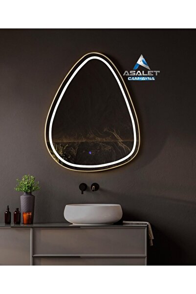 ASALET CAM/AYNA EL HAREKET SENSÖRLÜ MAKYAJ-BANYO AYNASI-DEKORATİF AYNA (ROMA)