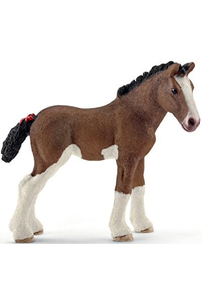 SCHLEICH figurine, Farm World, Manz Clydesdale