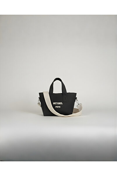 heybelprive HEYBEL Premium Mini Mumlu Siyah Kanvas Çanta, Küçük Çapraz Siyah ...