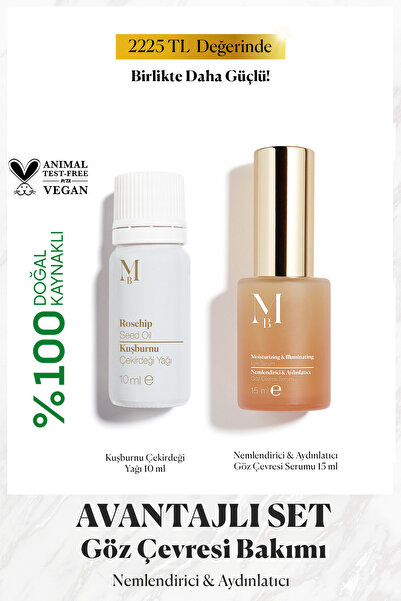 MİSBAHÇE Aydınlatıcı Göz Çevresi SETİ