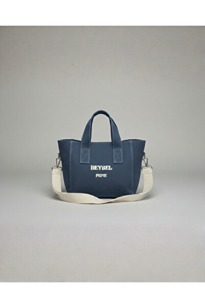 heybelprive HEYBEL Premium Mini Soft Mavi Mumlu Kanvas Çanta, Dayanıklı Kanva...