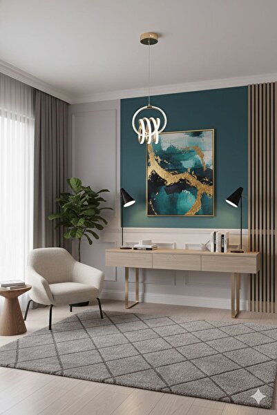 Genel Markalar SOFYA TEKLİ GOLD LED AVİZE