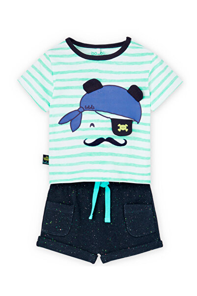 Boboli طقم حديثي الولادة للرجال مكون من قطعتين