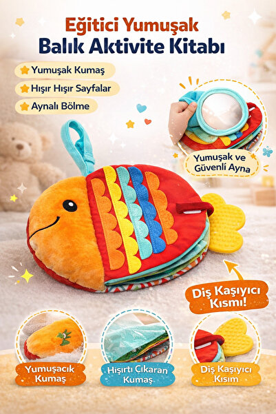 Sozzy Eğitsel Balık Hikaye Kitabı