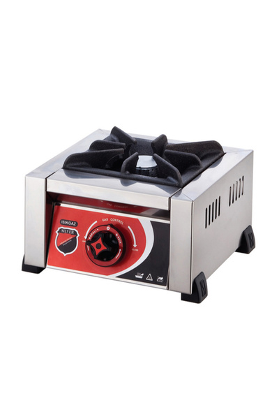 Işıkgaz Sanayi Tipi Doğalgazlı Tekli Setüstü Ocak