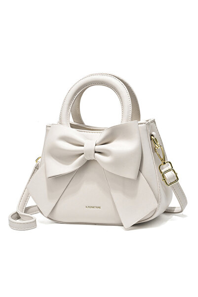 OEM Γυναικεία Τσάντα με φιόγκο, λουράκι ώμου, δύο σταθερές λαβές, 5 θήκες, - ...