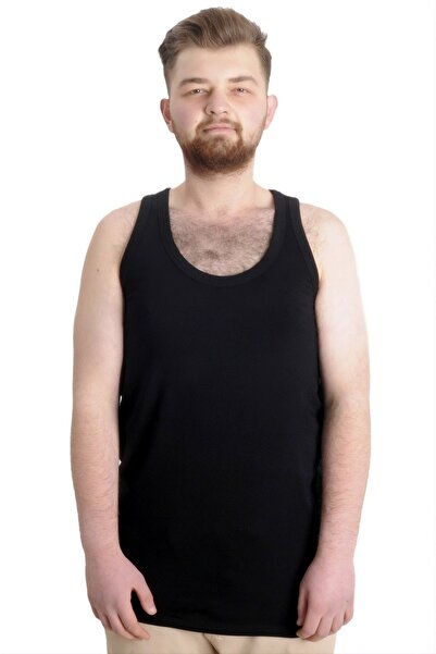 ModeXL Mode Xl Büyük Beden Erkek Atlet Bisiklet Yaka 6340